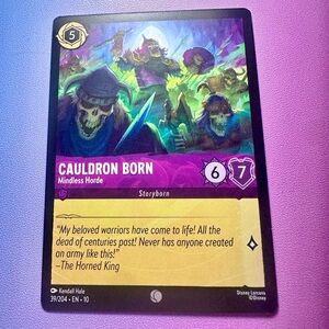 cauldron born - 39/204 (common) — lorcana: whispers in the well